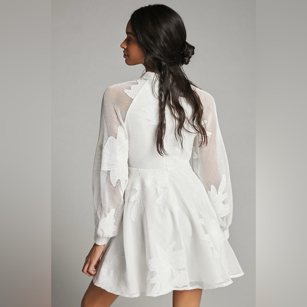 Anthropologie Mare Mare Sabine Embroidered Mini Dress - Picture 3 of 16